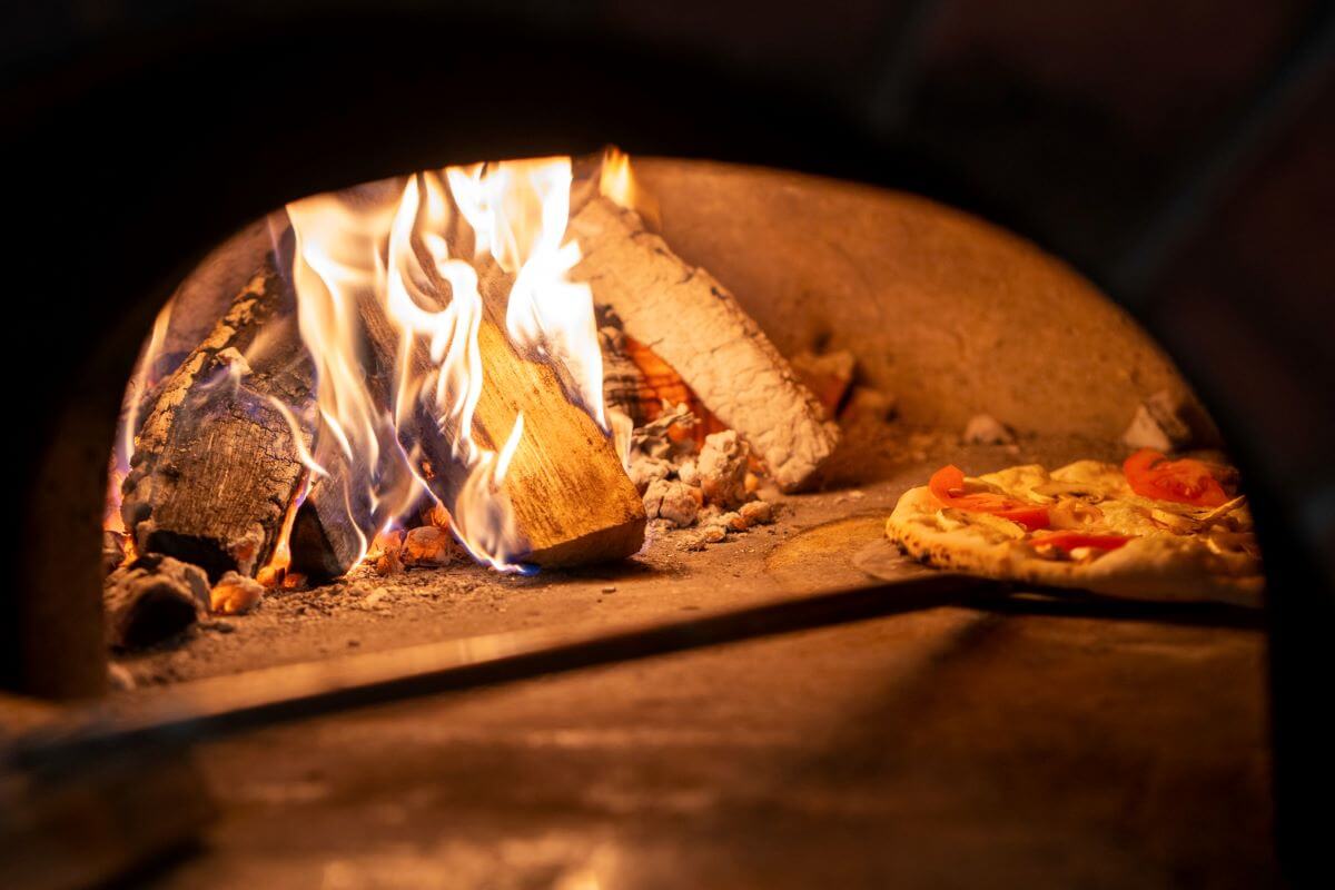 chauffer un four à pizza