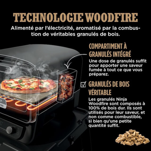 granulés Ninja Woodfire OO101EU